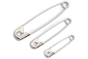 Prym Épingles à nourrice avec bobine Numéro 0–3, Sliver, 27/38/50 mm