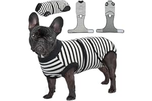 Kuoser Dog Bodysuit After Op, Surgical Body Dog Cat Bodysuit, Dog Bodysuit After Castration Male, Breathable Dog Body After Surgery, E-Collar Alternative After Dog Body Surgery, Anti-Wound Licking