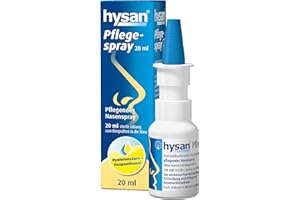 ‎HYSAN hysan® Pflegespray - Dexpanthenol-Nasenspray für Erwachsene/Kinder - Nasenspray ohne Gewöhnungseffekt & Konservierungsstoffe - Nasenpflegespray gegen trockene Nasenschleimhaut - 20 ml
