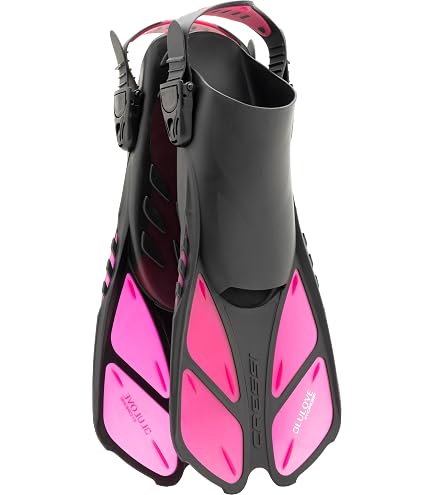 Palmes Float Tube Taille Adulte – Boucle Réglable Anti-abrasion, Idéales Pour Pêche Sous-marine, Plongée Et Natation