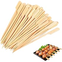 200 Spiedini In Bambù Da 9 Cm - Ecologici Per Barbecue, Frutta E Decorazioni - Foto 2