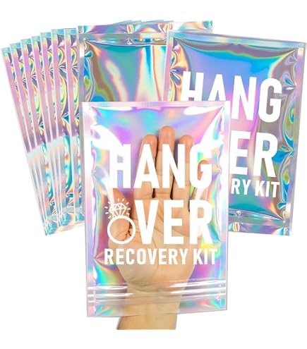5 Junggesellinnenabschied-Taschen – Kordelzugbeutel Mit Spruch – Für Recovery-Kits & Geschenke