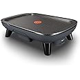 Tefal YY4507FB Flavours Electric Griddle with Titanium Force Non-Stick Coating Thermo-Spot Technology Adjustable Thermo-Spot Thermostat Removable Plate Dishwasher Safe Black