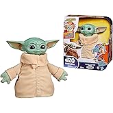 Star Wars Action Buddy Grogu 25 cm Animatronik Fig&uuml;r | Etkileşimli Pel&uuml;ş ve Aksiyon Fig&uuml;r&uuml; | Star Wars: The Mandalorian ve Gr