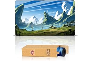 Paramint Fresh Plain (Stitched) - MTG Playmat - Compatible with Magic the Gathering Playmat - Play MTG, YuGiOh, TCG - Original Play Mat Art Designs & Accessories