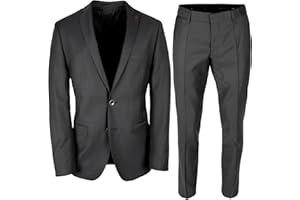 Roy Robson Traje de hombre Slim Fit de lana virgen Super'110 Cerruti