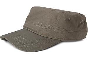 styleBREAKER Cappello Militare Unisex in Cotone Canvas, Berretto con Visiera Curva Regolabile per Uomo e Donna, Stile Pratico e Versatile per Ogni Occasione
