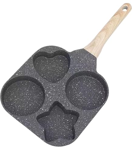 Excelsa Heart Pfanne mit 4 Fächern in Herzform mit