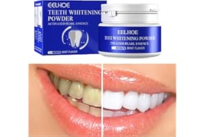 MORI KAMEI Tooth whitening Powder, Professional and Effective to Remove Stains from Coffee, yancha and Wine, Harmless and Non-Sensitive Activated Carbon Natural Tooth whitening Powder
