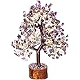 Amethyst Crystal Tree - Feng Shui Gem Tree - Crystals and Gemstones Healing - Money Tree - Healing Tree - Home Decor Gifts - Chakra Decor - Healing Crystal Gifts