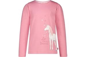 SALT AND PEPPER Mädchen Girls Ls Glitterprint Unicorn Baby-und Kleinkind T-Shirt-Satz