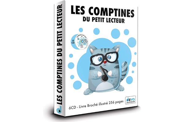 Comptines du petit lecteur - Coffret avec 256 Pages
