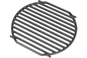 Outspark 64830 Grillrost für Weber Gourmet BBQ System Sear Rost, Gusseisen Grillrost für Spirit GS4 I/II 200/300 Ser, Weber Genesis II E-310, II LX S-440, Gusseisen Gourmet BBQ System Zubehör