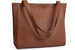 befen Genuine Leather Tote Bags for Women Large Shoulder Bags Women Laptop Tote Bag Ladies Handbags with Laptop Compartment