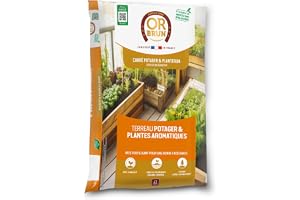 Or Brun Grönsaksträdgård och aromväxter - snabb tillväxt - 6L