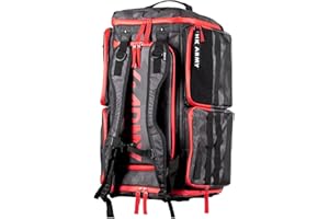 HK Army Expand Paintball Gearbag Backpack - Shroud Black/Red