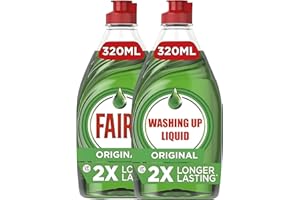 GENERIC Faairry Original Washing Up Liquid Green 320ML | (Pack of 2) | Dishes Grease Cleaner | Exceptional Cleaning Power | Easy and Effortless Cleaning