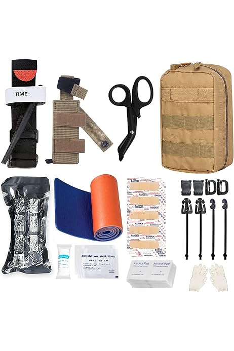 Molle IFAK - Bolsa Médica Táctica Vacía, Bolsa De Primeros Auxilios Para Emergencias