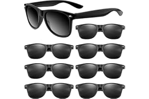 ASTARON 8 pezzi di occhiali da sole per bambini alla rinfusa per bambini estate spiaggia festa di compleanno festa favori forniture goody bag filler