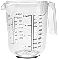RoyalFay® Messkanne Messbecher 1L Kunststoff Liter und Gramm Skala