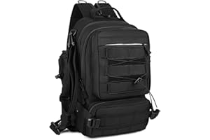 UBORSE Zaino Tattico Militare con Sistema Molle 40L Grande Capacità, Zaino da Hiking in Tela Oxford Multifunzionale per Caccia Escursionismo Viaggio Campeggio Trekking Alpinismo