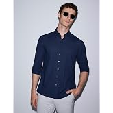 Pierre Cardin Erkek Koyu Lacivert G&ouml;mlek Desenli 50325355-VR100