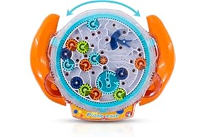 GANAJ Labyrinth Game 3D, 3D Maze Labyrinth Ball for Children Aged 4-8 3D Maze Game for Children and Adults Extreme Difficulty Balanced Labyrinth Game for Advanced Players