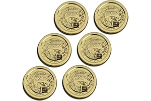 EMILJA Quattro Stagionie Metall - Ersatzdeckel 56mm - 6 Stück -