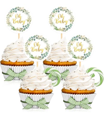 Bicchieri Di Carta Con Orecchie Di Orsacchiotto Ginger Ray - Confezione Da 8 Per Baby Shower - Foto 10