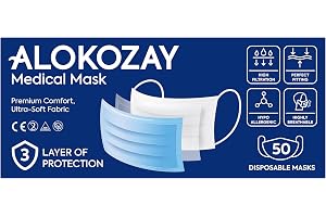 Alokozay Face Mask 3Ply 50'S
