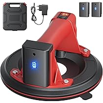 Seesii Ventosa Elettrica Sollevamento 600LBS - 8 Pollici, 4 Batterie, Display Digitale Per Vetro, Granito, Metallo - Foto 11