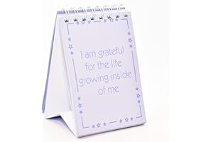 YIN TO THE YANG YOGA LTD Empowering Mindful Pregnancy Affirmations: Gift for Mum to Be for Calm, Connection and a Positive Mindset During Pregnancy and Birth (Blue Edition)