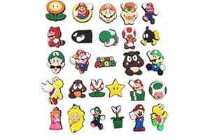 MEETLIGHT Charmes de Chaussure, Charms Croc Accessoires pour Filles Garçons, Chaussure Charms Accessoires Crocs Decoration Bracelet Décorations de Fête Cadeaux D'anniversaire