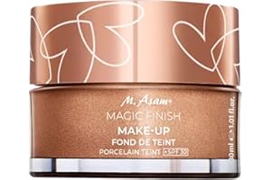 ‎M. ASAM Make Up Mousse Mit LSF 30 Special Edition: You are my Favourite, Porcelain Teint (30ml), 4-in-1 Foundation, Base, Powder & Concealer – Deckt ab, Ebnet den Teint, Verleiht Strahlkraft & Optimiert