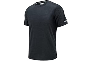 EKLENTSON Men's Activewear T-Shirts Lightweight Breathable Running Tops Crewneck Short Sleeve Workout Fitness Athletic Shirt