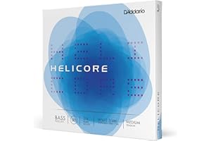 D'Addario Helicore 3/4 Scale Medium Tension Pizzicato Bass String Set