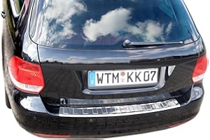 ‎RECAMBO Ladekantenschutz Edelstahl CHROM kompatibel für VW GOLF 5 + GOLF 6 VARIANT | BJ 2007-2013 | premium Qualität von RECAMBO
