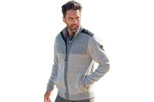 ATLAS FOR MEN - Blouson Tricot - Gilet pour Homme - Disponible en Grandes Tailles du M au 5XL