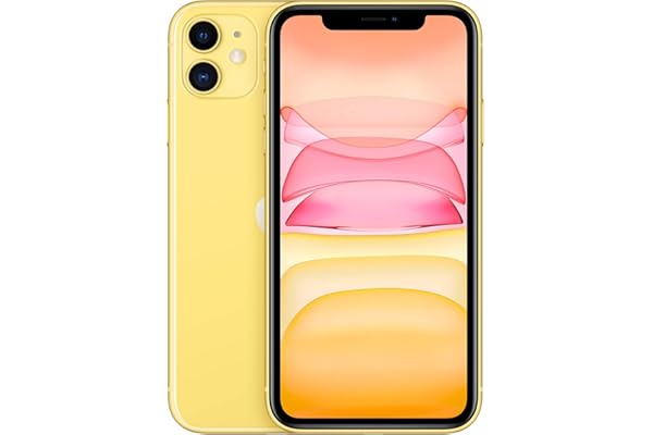 Apple iPhone 11, 64 Go, Jaune (Reconditionné)