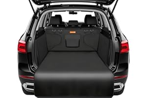 Alfheim Funda para Maletero de Coche para Perros - Protector de Asiento Antideslizante Impermeable para Mascotas - Se Adapta a vehículos utilitarios Deportivos medianos y pequeños, Negro