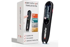 Scanmarker Pal - Penna di traduzione e lettura per studenti di lingue, dislessia e difficoltà di apprendimento, penna traduttore per oltre 100 lingue