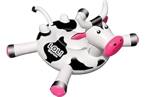 SWIMLINE Aufblasbare Pool-Lounge-Serie mit stabilen Beinen, groß, zum Aufblasen für Sommer, Strand, Schwimmen, Party, großes Floß, Dekoration, hellbraunes Spielzeug für Kinder und Erwachsene