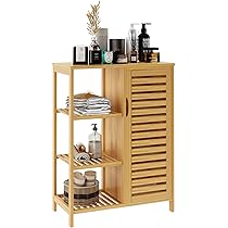 TUHOME - Mobile Da Bagno Con Lavabo Madrid, Con Armadietto Portaoggetti