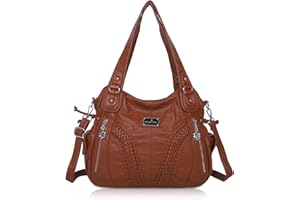 Angel Kiss Women's Handbag with Crossbody Strap Tote-Hobo, 13.84.711.8 inches