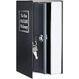 NETXE Book Safe Box with 2 Key Large size Home/office Dictionary Hidden Secret Type Security Lock, Perfect for Traveling, Storage Money stylish Vault,Cash, Jewelry, and Passport ( CASH BOX ) ( multi color)