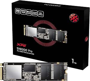 ADATA XPG SX8200 Pro 1TB M.2 Gaming Solid State Drive (SSD), black