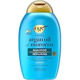 OGX Renewing + Argan Oil of Morocco Shampoo (13 fl oz) Repair Shampoo with | With Argan Oil, Repairs and Nourishes, Hydrates