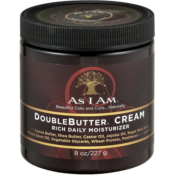 As I Am Naturally 3er-Set: Co-Wash Mit Kokosnuss, Leave-In-Spülung & DoubleButter Creme – Für Locken Und Coils