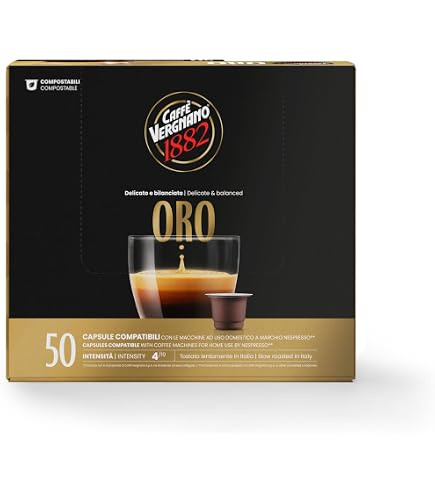 L'OR Caffè Decaffeinato Ristretto 100 Capsule – Compatibili Nespresso, Alluminio