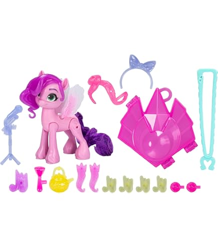 Hasbro – My Little Pony Figurine Cheveux Réels – Modèle Aléatoire – Collection Dès 3 Ans